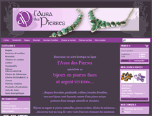 Tablet Screenshot of lauradespierres.fr